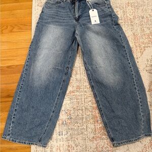 Light blue Barrel jeans